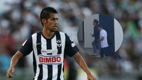 Severo Meza portando la camiseta de Rayados en su etapa del 2012.