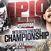 Match Card de WWE Raw entre Penta vs Dominik Mysterio por el Campeonato Intercontinental.