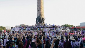 Contingentes feministas marcharán desde la Glorieta de los y las Desaparecidos rumbo al Centro de Guadalajara este 8 de marzo.