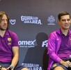 Las Leyendas del FC Barcelona entrenaron en Guadalajara previo a su partido ante el Real Madrid en el Estadio Akron.