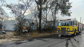 Las autoridades determinaron que la casa quedó no apta para habitar
