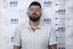 'El Chivis' durante su detención en Monterrey.