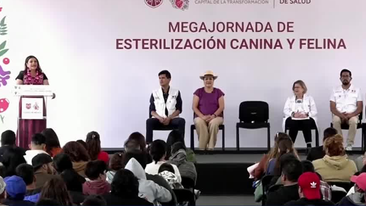 La jefa de Gobierno de la Ciudad de México, Clara Brugada, aseguró que una de las metas de su administración es erradicar a los perros en situación de calle.