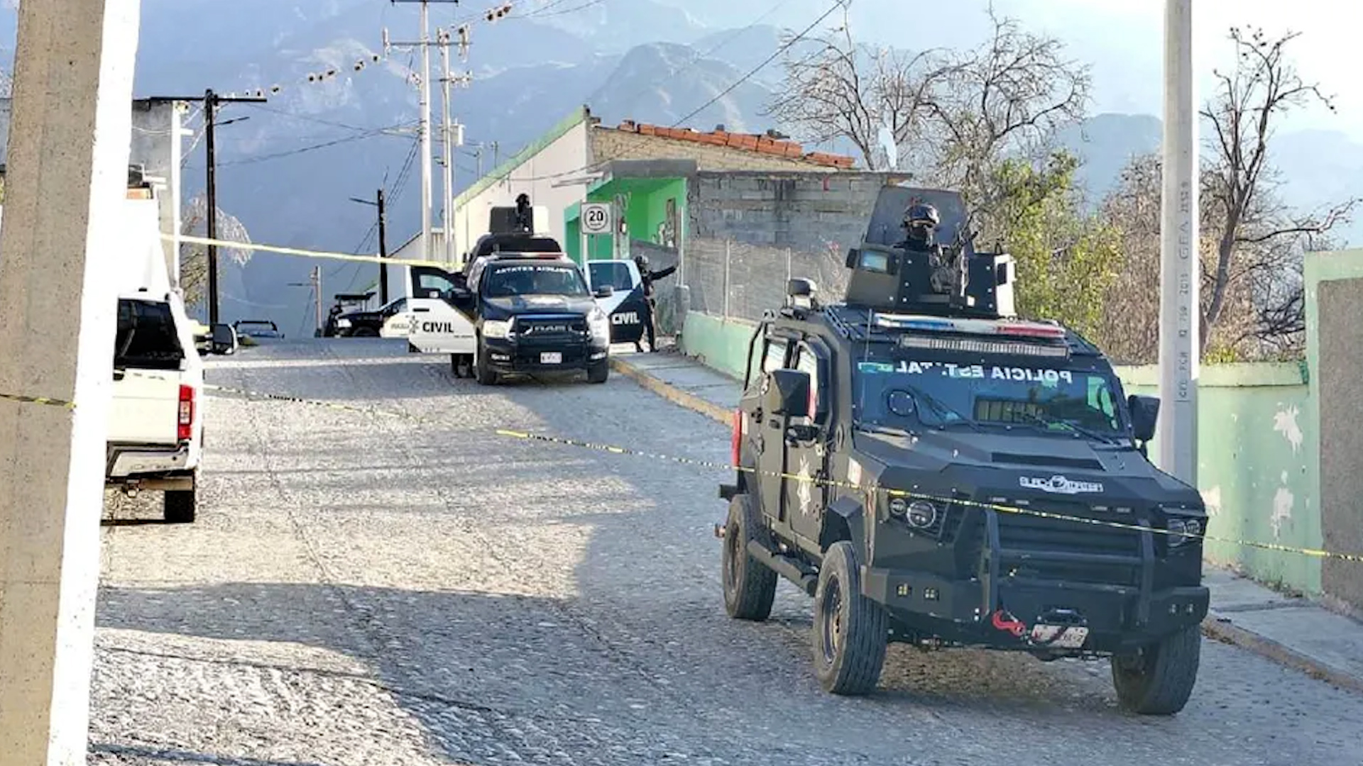 Las autoridades informaron que ningún elemento de Fuerza Civil resultó lesionado tras el enfrentamiento contra delincuentes en Rayones, Nuevo León.