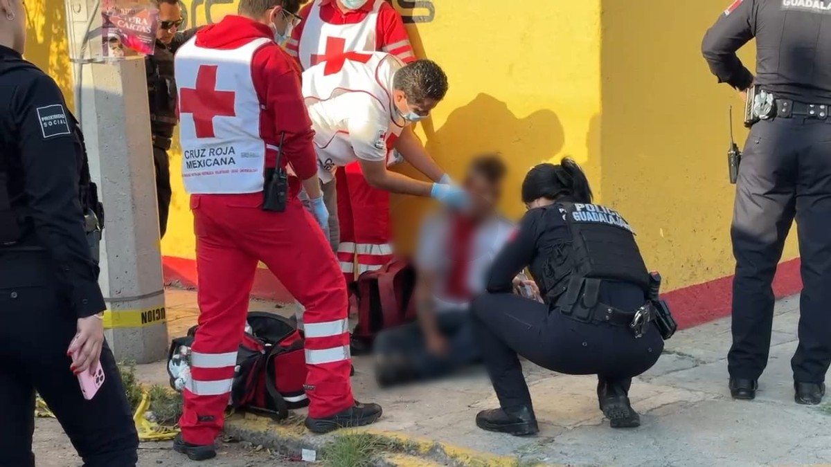El herido presentaba una lesión de aproximadamente tres centímetros en la parte posterior de la cabeza.
