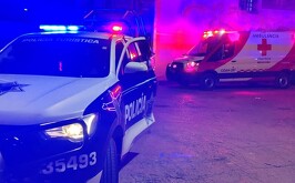 mujer herida en el cerro de la cruz.