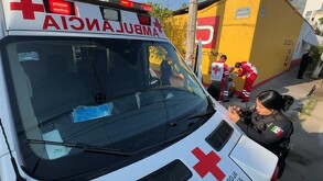 El herido presentaba una lesión de aproximadamente tres centímetros en la parte posterior de la cabeza.