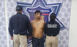 Hombre acusado y detenido por presuntamente acosar a dos menores de edad en Gómez Palacio.