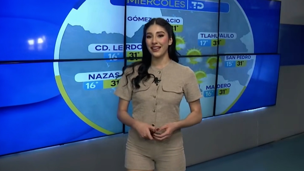 Fanny Ramírez nos da el pronóstico del tiempo en Laguna para este miércoles 04 de marzo 2026.