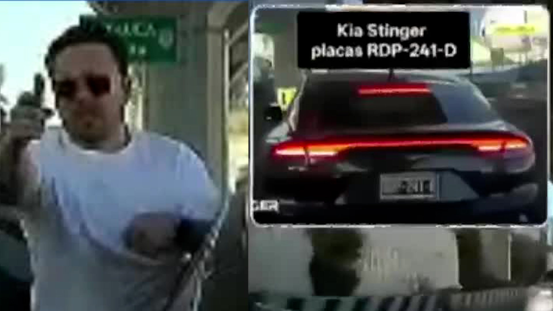 El agresor ya fue identificado y presuntamente habría agredido a otro conductor el año pasado.