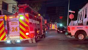 Movilización en planta de bombeo de Agua y Drenaje en Monterrey