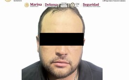 Regulo Gilberto, presunto líder de red de fentanilo capturado en Sinaloa.