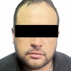 Regulo Gilberto, presunto líder de red de fentanilo capturado en Sinaloa.