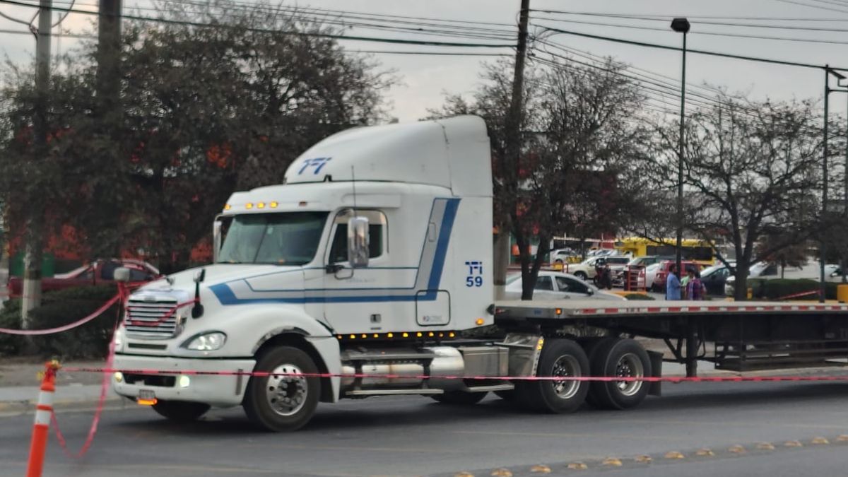 movilización policiaca por atropellado en zuazua