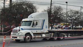 movilización policiaca por atropellado en zuazua