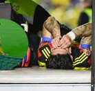 Momento justo de la lesión de Víctor Dávila con el América.