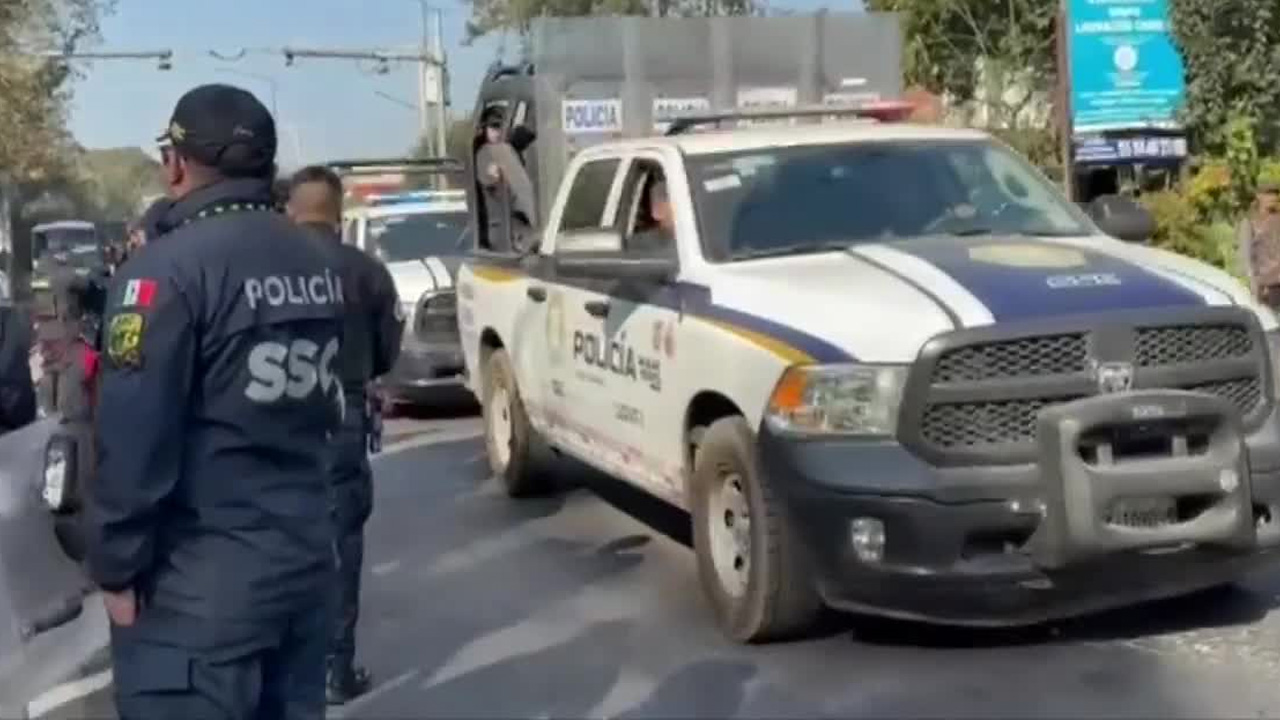 Autoridades de la Ciudad de México realizaron un operativo en la reserva natural de mantos acuíferos del Ajusco, en San Andrés Totoltepec.