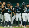 Jugadoras de Sultanes Femenil celebrando el triunfo ante Olmecas.
