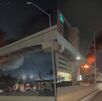 incendio en construcción en línea 6 de metrorrey
