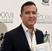Iván Garza, coordinador de estructuras del Partido Acción Nacional en Monterrey, en Congreso.
