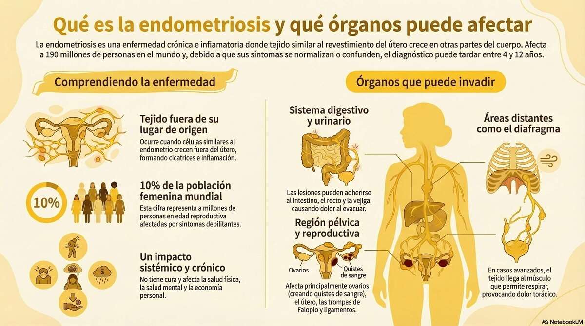 endometriosis infografía