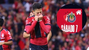 Alfonso González en la celebración de su gol ante Tijuana.