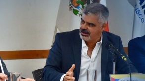 Antonio Juárez Trueba director de Siapa durante una reunión