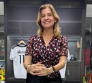 Melody Falcó en la cabina de RG La Deportiva.