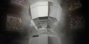 Trofeo oficial de la Leagues Cup.