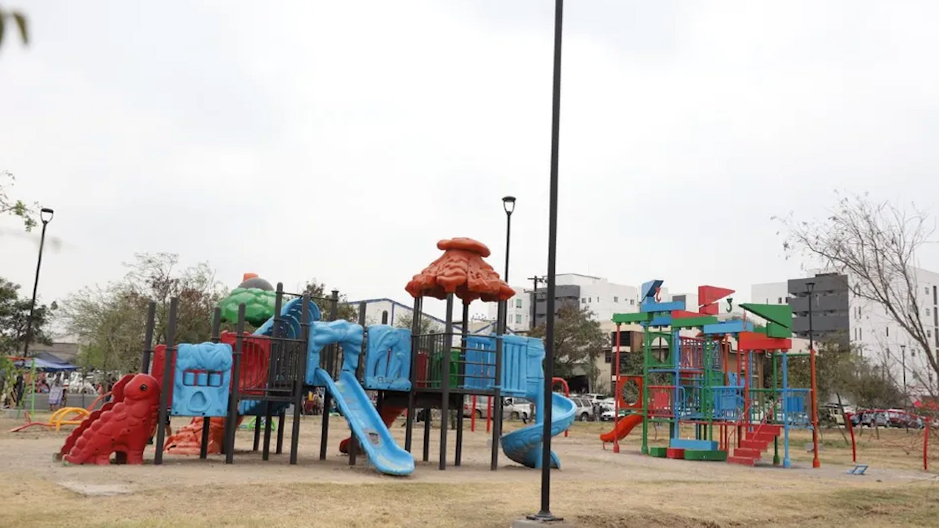 La primera etapa del Parque Libertad fue entregada este jueves, luego de que se destinarán 150 millones de pesos de los 250 millones contemplados.