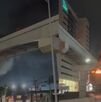 incendio en construcción en línea 6 de metrorrey