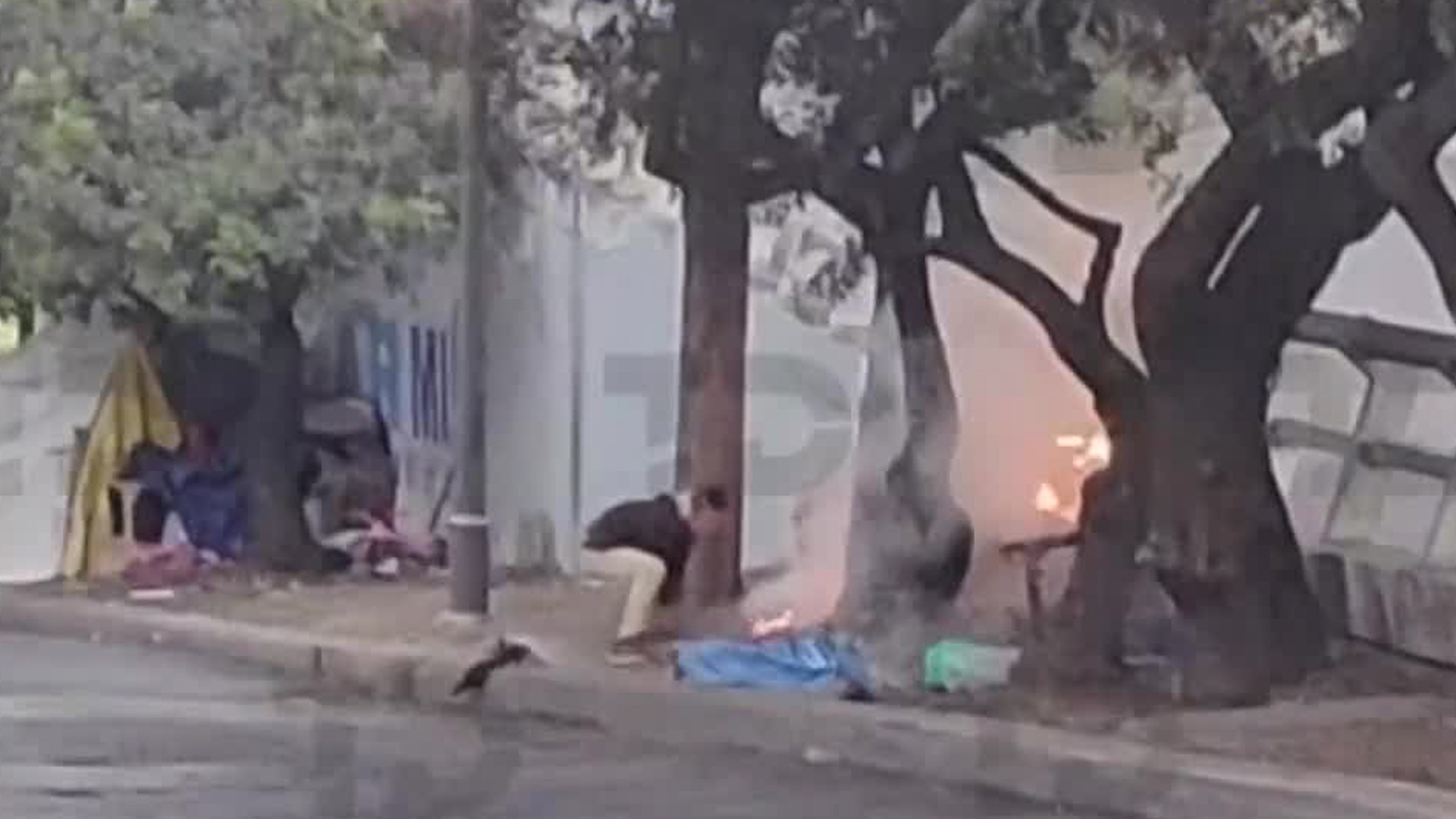 Presuntamente una mujer vestida de negro habría comenzado el siniestro. La responsable fue detenida.