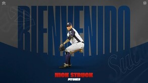 Foto oficial del regreso de Nick Struck con Sultanes.