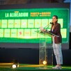 Mariana Rodríguez en anuncio de más empresas uniéndose al Mundial 2026.