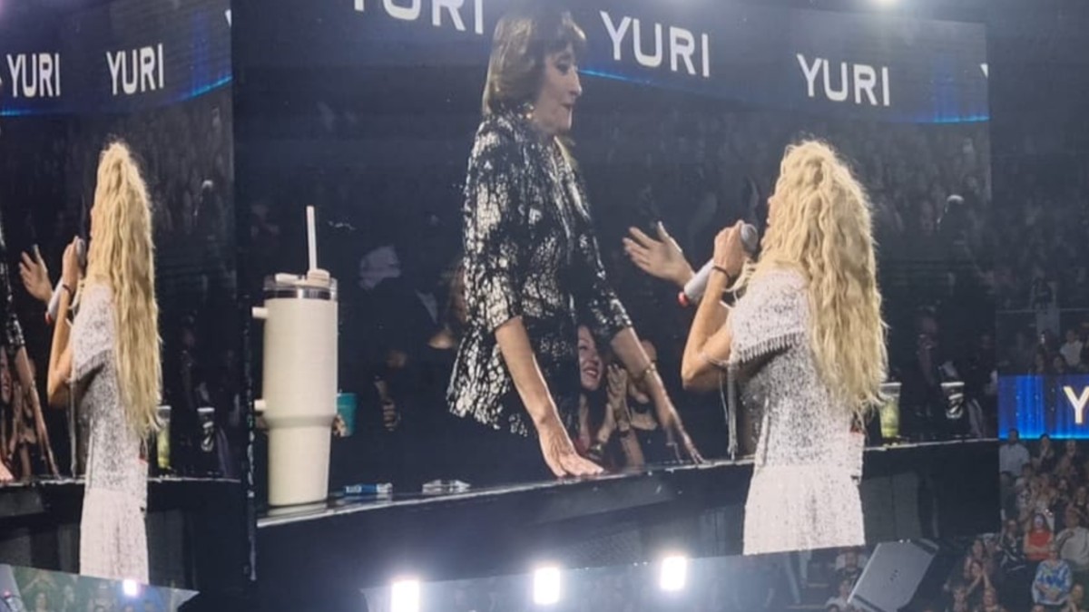 Yuri le dedicó unas palabras a la Lic. María Julia