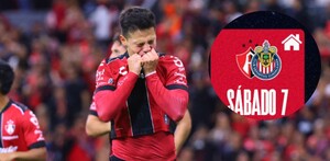 Alfonso González en la celebración de su gol ante Tijuana.