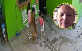Captura del momento en que un perro ataca brutalmente a una niña en Frontera, Coahuila.