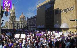 Manifestación 8M Guadalajara