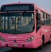 Conductora de unidad rosa del Mexibús crea espacio seguro