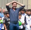 Fernando Hierro compartió una platica con niños y niñas de Jalisco sobre el liderazgo, esfuerzo, disciplina y el trabajo en equipo.