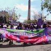 Marcha 8M Guadalajara inicia en Glorieta de las y los Desaparecidos