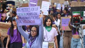 Marcha del 8 de marzo en Puebla