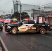 Movilización de policías de Monterrey por asesinato de mecánico.