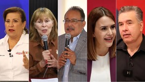 Aspirantes de Morena a gubernatura de Nuevo León.