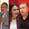 Aspirantes de Morena a gubernatura de Nuevo León.