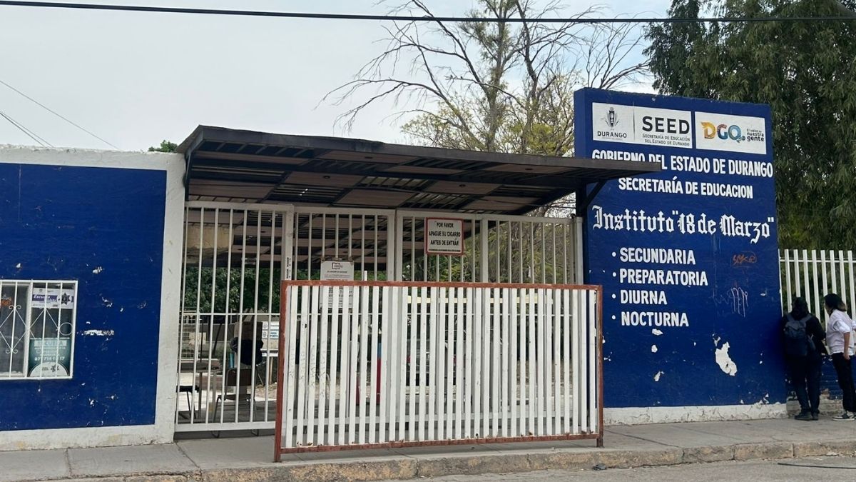 Instituto 18 de marzo, uno de los lugares donde hubo amenaza de tiroteo