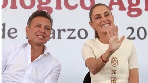 Pablo Lemus y Claudia Sheinbaum juntos en Jalisco