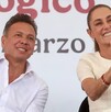 Pablo Lemus y Claudia Sheinbaum juntos en Jalisco