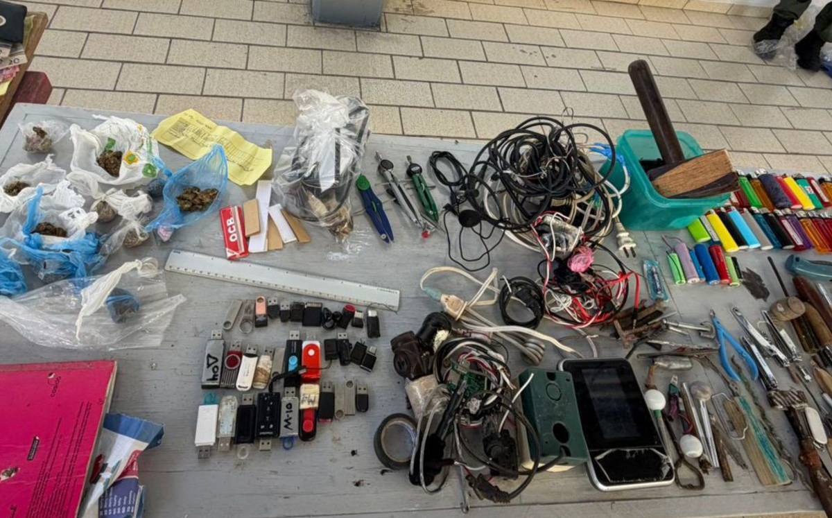 Armas, drogas, encendedores