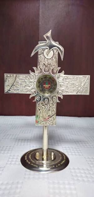 El relicario, que contiene fragmentos del cuerpo del santo, permanecerá del 9 al 14 de marzo en distintas iglesias de Saltillo.